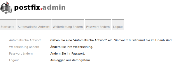 Abwesenheitsnachricht